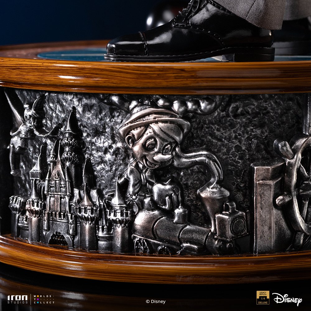 WALT DISNEY & MICKEY MOUSE - DISNEY CLASSICS - ART SCALE 1/4 - IRON STUDIOS - Imagen 19
