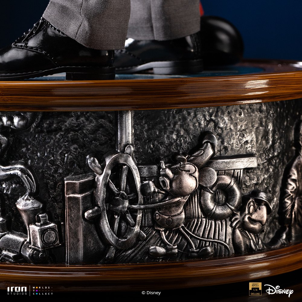 WALT DISNEY & MICKEY MOUSE - DISNEY CLASSICS - ART SCALE 1/4 - IRON STUDIOS - Imagen 20