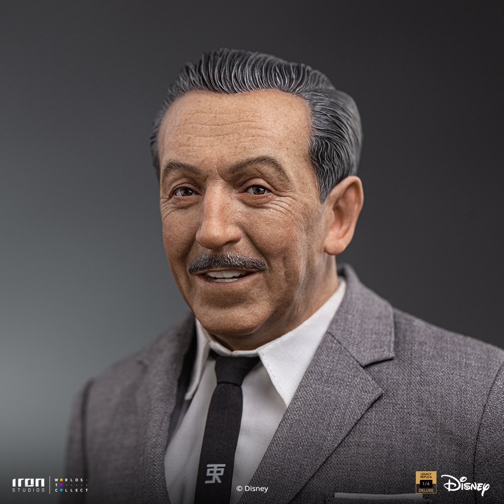WALT DISNEY & MICKEY MOUSE - DISNEY CLASSICS - ART SCALE 1/4 - IRON STUDIOS - Imagen 26