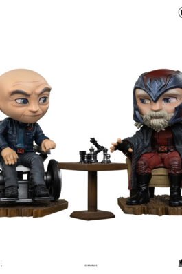 XAVIER AND MAGNETO – AVENGERS: DOOMSDAY – MINICO – IRON STUDIOS