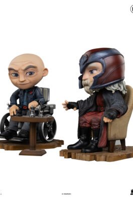 XAVIER AND MAGNETO – AVENGERS: DOOMSDAY – MINICO – IRON STUDIOS