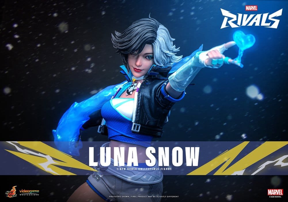 LUNA SNOW - MARVEL RIVALS - VIDEOGAME MASTERPIECE - 28CM - HOT TOYS - Imagen 3