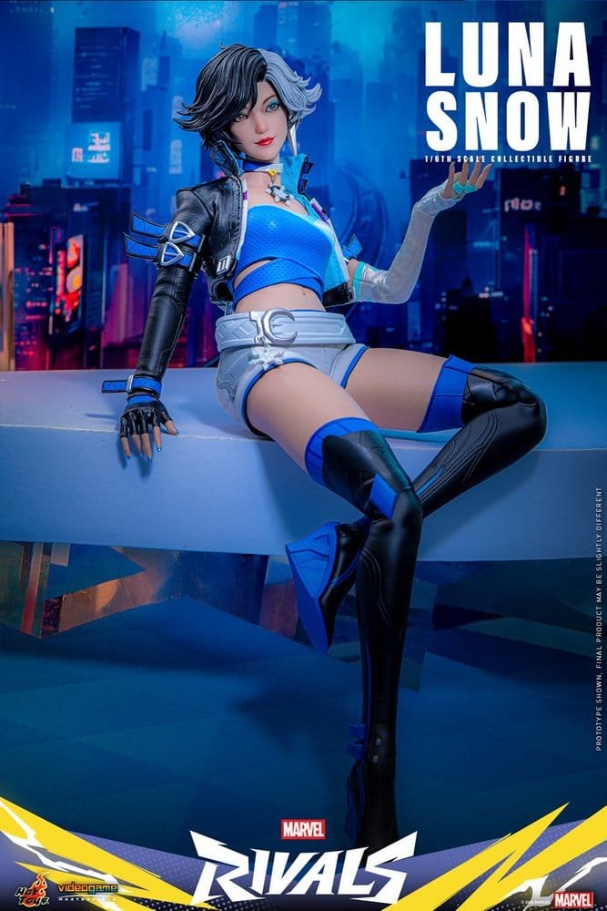 LUNA SNOW - MARVEL RIVALS - VIDEOGAME MASTERPIECE - 28CM - HOT TOYS - Imagen 5