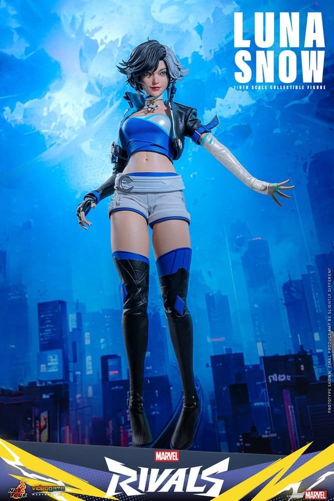 LUNA SNOW - MARVEL RIVALS - VIDEOGAME MASTERPIECE - 28CM - HOT TOYS - Imagen 8