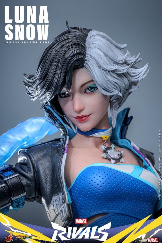 LUNA SNOW - MARVEL RIVALS - VIDEOGAME MASTERPIECE - 28CM - HOT TOYS - Imagen 9
