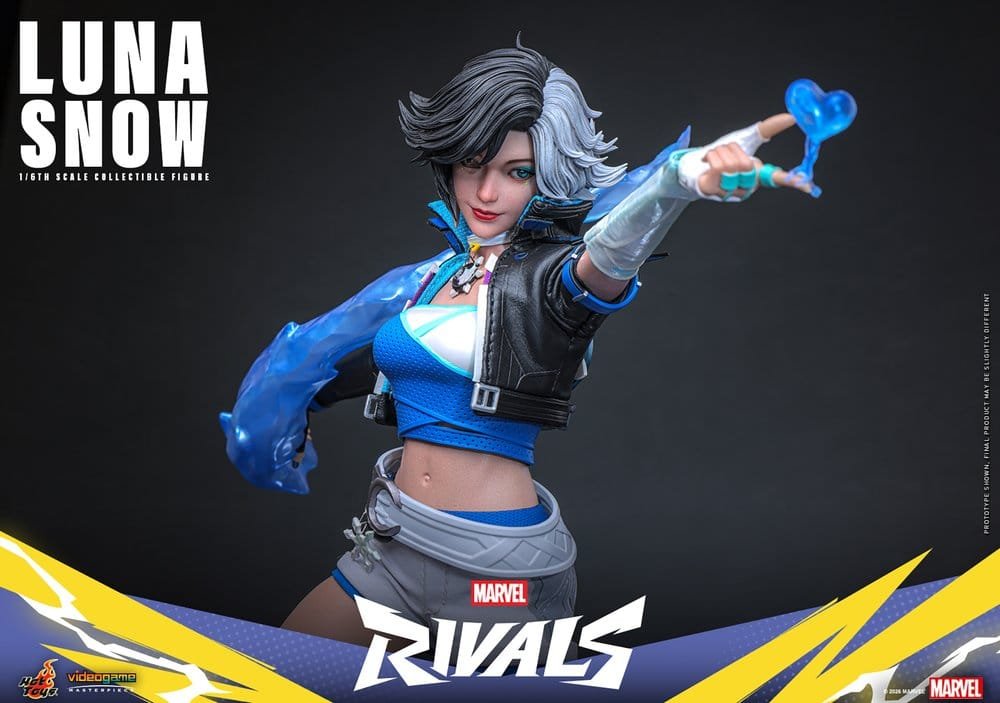 LUNA SNOW - MARVEL RIVALS - VIDEOGAME MASTERPIECE - 28CM - HOT TOYS - Imagen 11
