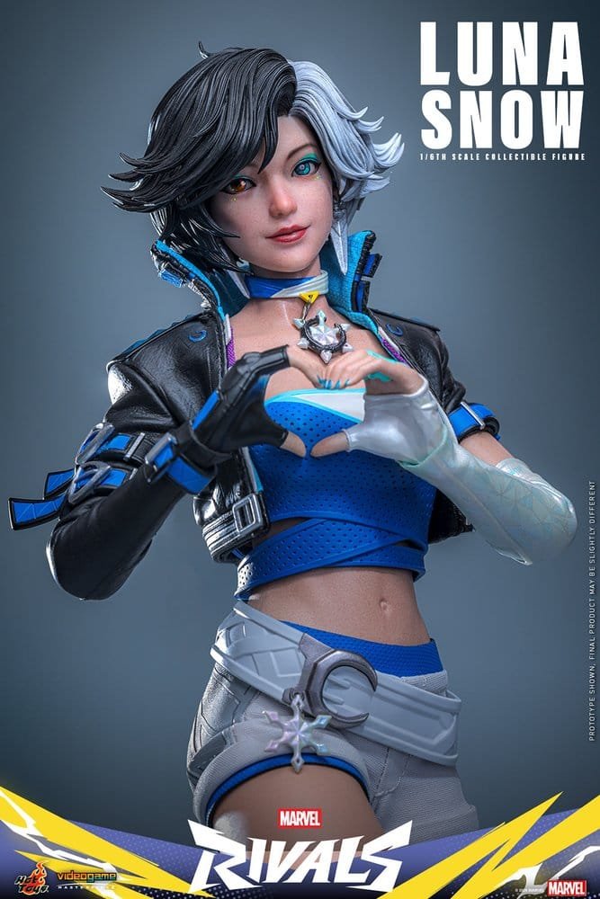 LUNA SNOW - MARVEL RIVALS - VIDEOGAME MASTERPIECE - 28CM - HOT TOYS - Imagen 12