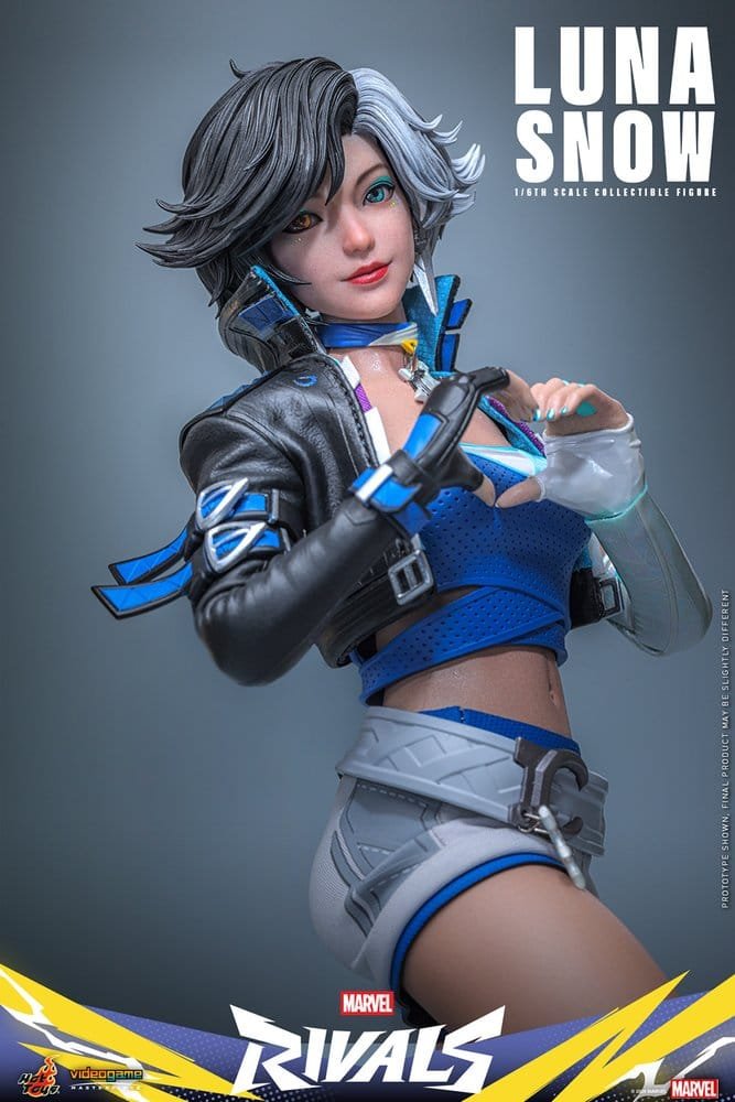 LUNA SNOW - MARVEL RIVALS - VIDEOGAME MASTERPIECE - 28CM - HOT TOYS - Imagen 13