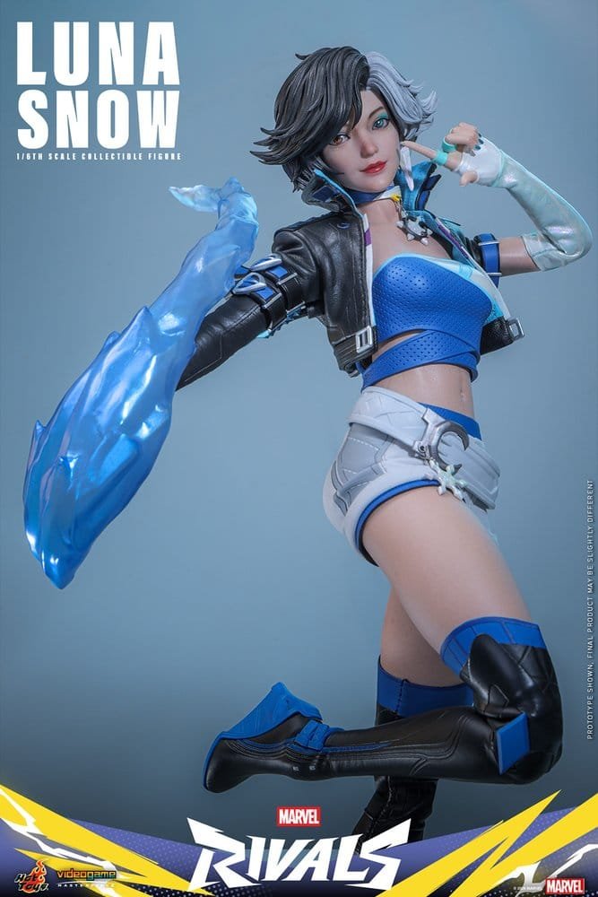 LUNA SNOW - MARVEL RIVALS - VIDEOGAME MASTERPIECE - 28CM - HOT TOYS - Imagen 14