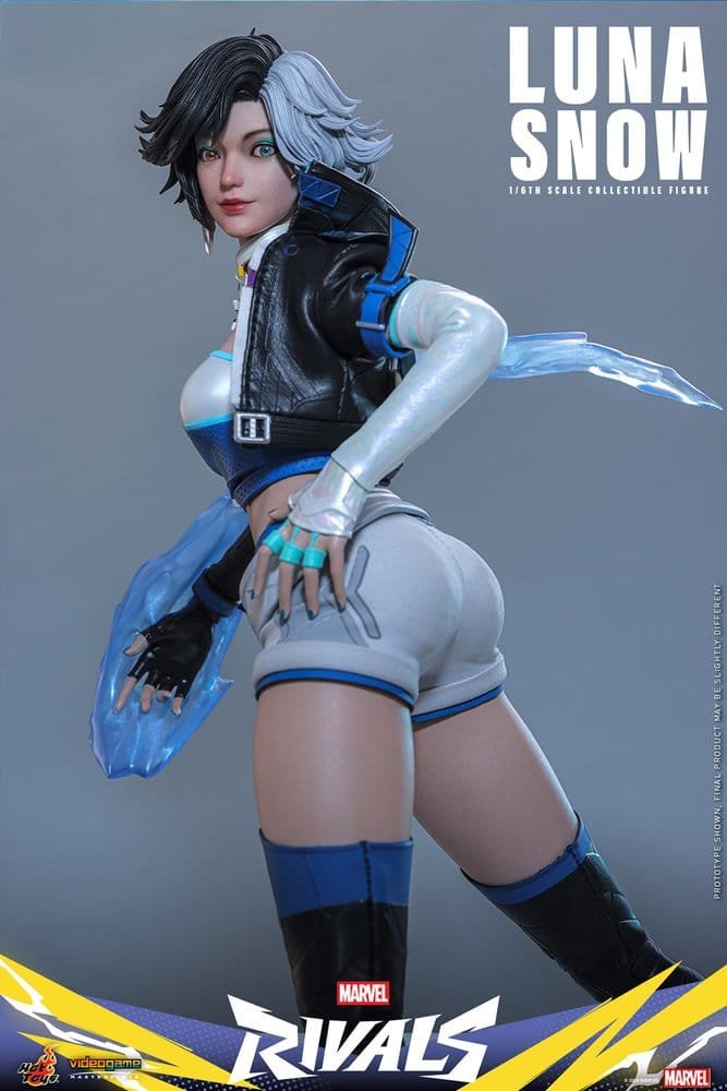 LUNA SNOW - MARVEL RIVALS - VIDEOGAME MASTERPIECE - 28CM - HOT TOYS - Imagen 16