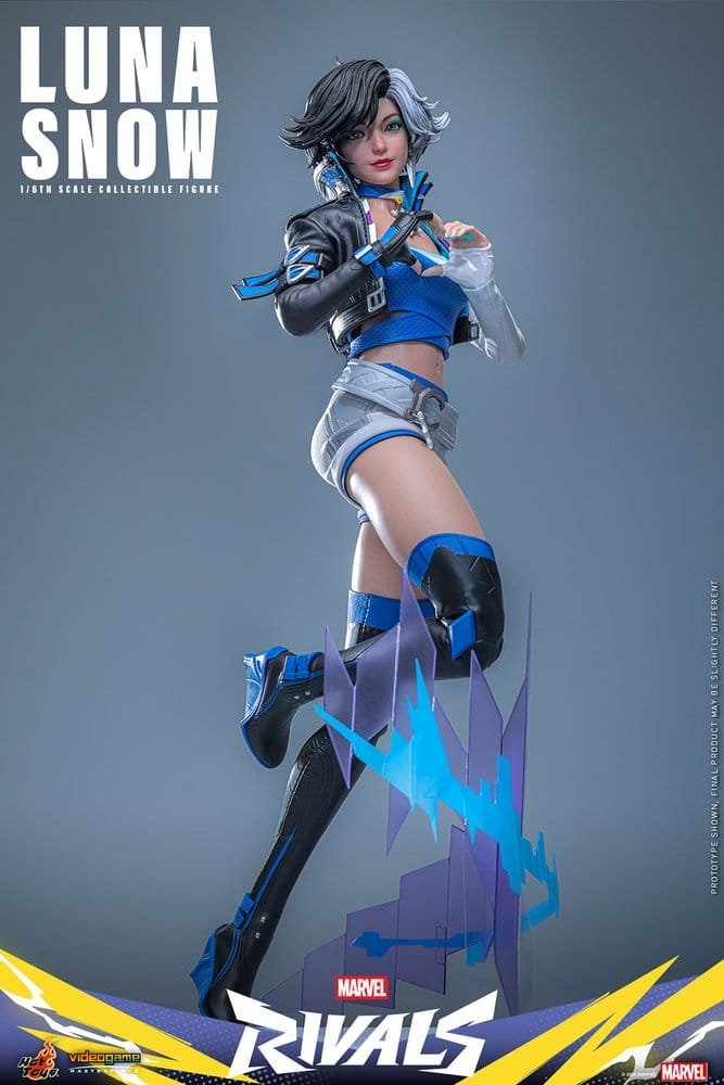LUNA SNOW - MARVEL RIVALS - VIDEOGAME MASTERPIECE - 28CM - HOT TOYS - Imagen 17
