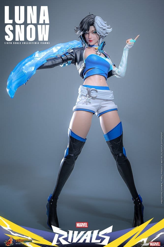 LUNA SNOW - MARVEL RIVALS - VIDEOGAME MASTERPIECE - 28CM - HOT TOYS - Imagen 18
