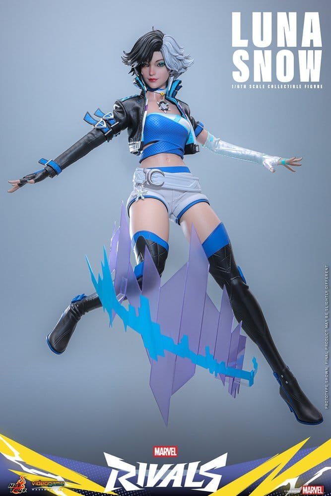 LUNA SNOW - MARVEL RIVALS - VIDEOGAME MASTERPIECE - 28CM - HOT TOYS - Imagen 20