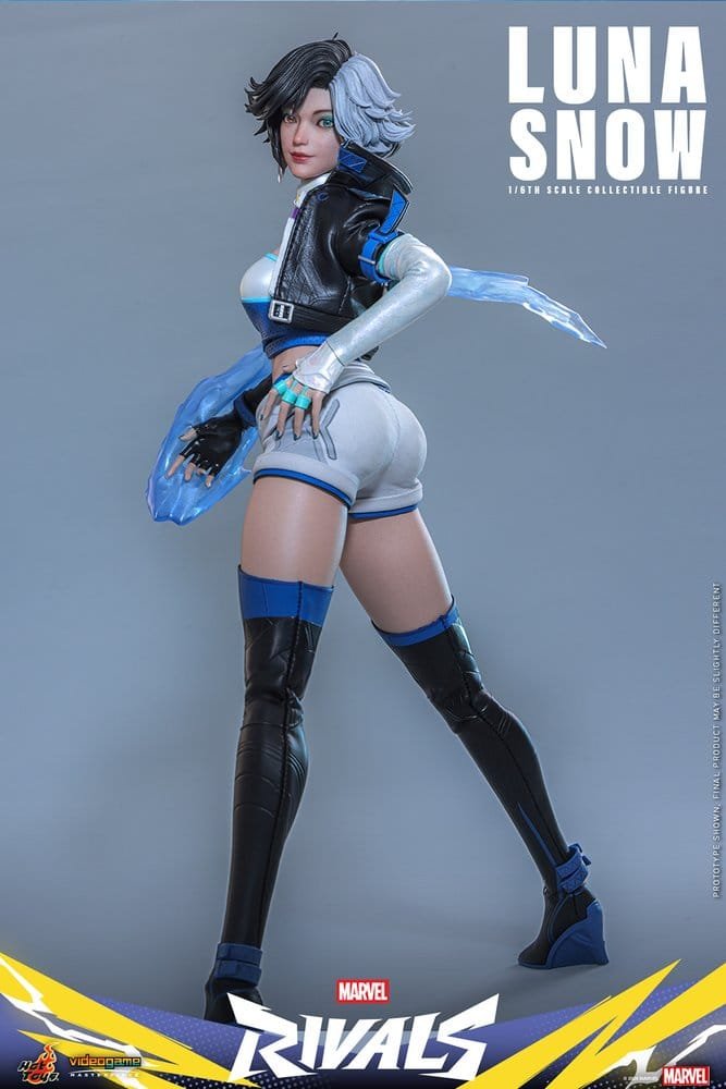 LUNA SNOW - MARVEL RIVALS - VIDEOGAME MASTERPIECE - 28CM - HOT TOYS - Imagen 21