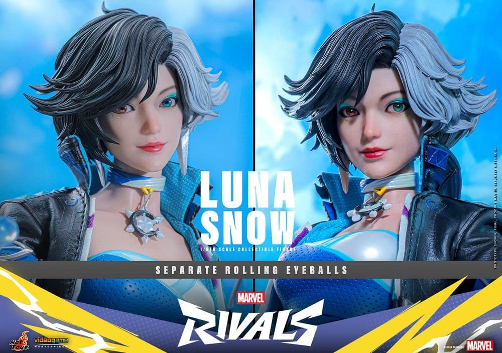 LUNA SNOW - MARVEL RIVALS - VIDEOGAME MASTERPIECE - 28CM - HOT TOYS - Imagen 23
