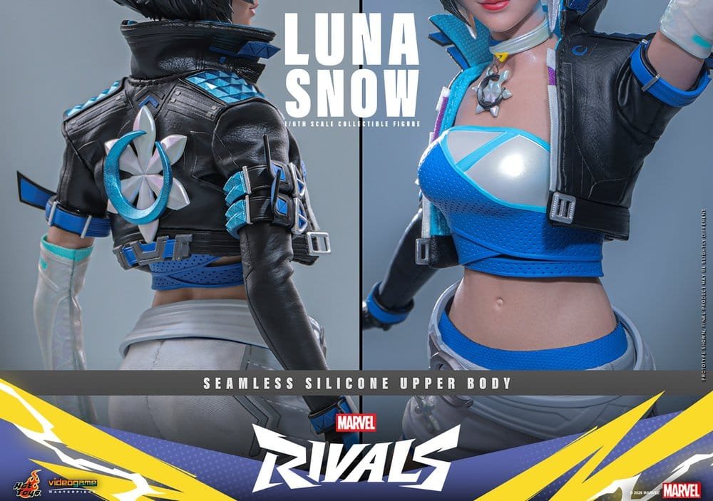 LUNA SNOW - MARVEL RIVALS - VIDEOGAME MASTERPIECE - 28CM - HOT TOYS - Imagen 24
