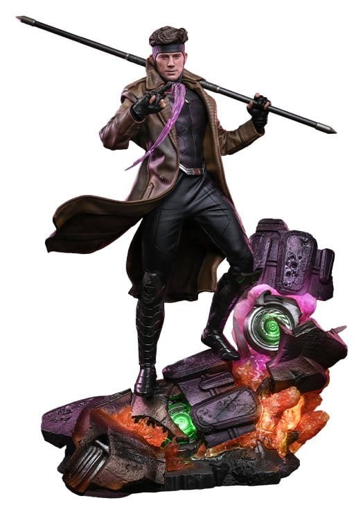 GAMBIT (DELUXE VERSION) - AVENGERS: DOOMSDAY - MOVIE MASTERPIECE - 31CM - HOT TOYS - Imagen 2
