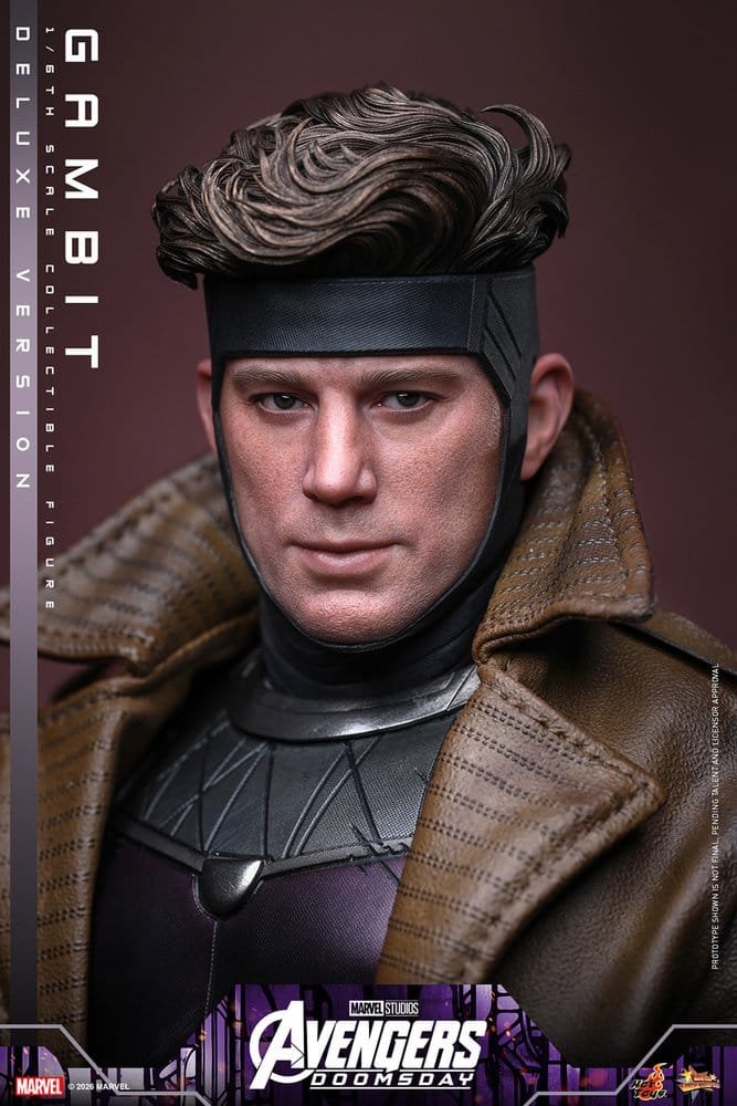 GAMBIT (DELUXE VERSION) - AVENGERS: DOOMSDAY - MOVIE MASTERPIECE - 31CM - HOT TOYS - Imagen 20