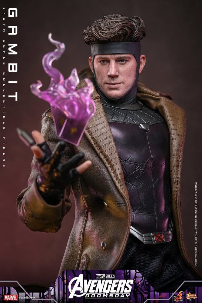GAMBIT - AVENGERS: DOOMSDAY - MOVIE MASTERPIECE - 31CM - HOT TOYS - Imagen 6