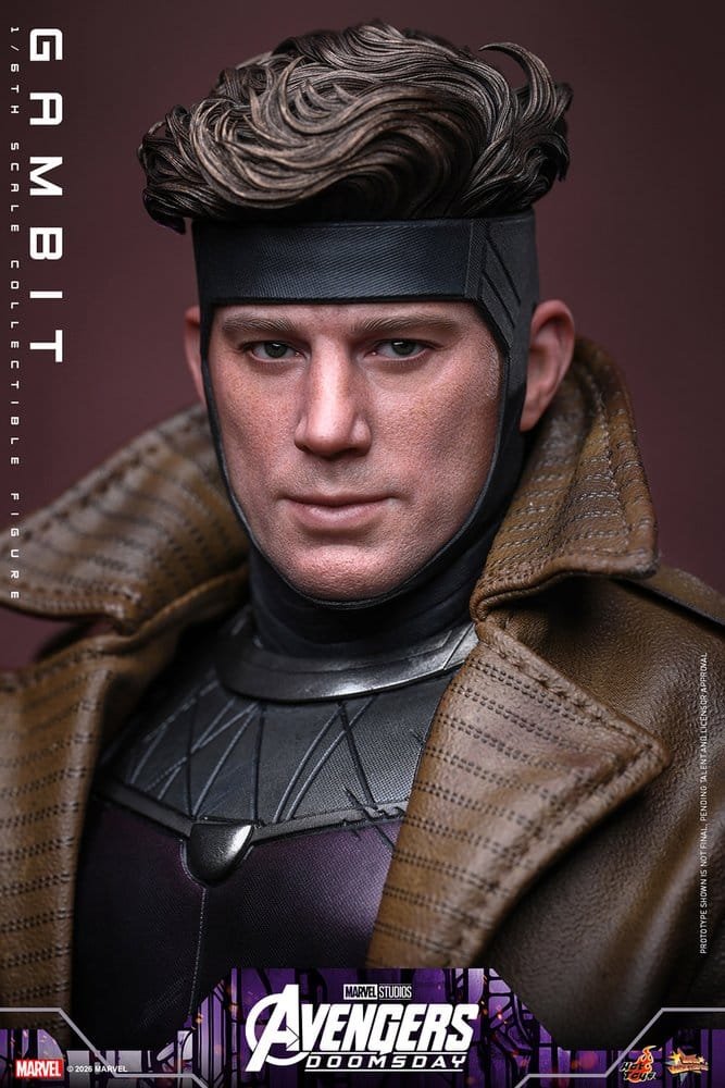 GAMBIT - AVENGERS: DOOMSDAY - MOVIE MASTERPIECE - 31CM - HOT TOYS - Imagen 7