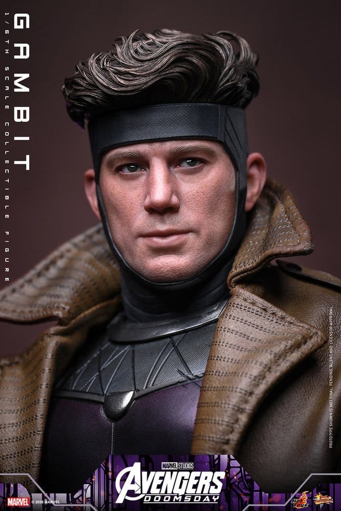 GAMBIT - AVENGERS: DOOMSDAY - MOVIE MASTERPIECE - 31CM - HOT TOYS - Imagen 19