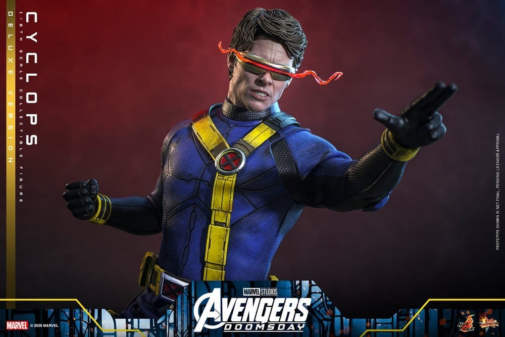 CYCLOPS (DELUXE VERSION) - AVENGERS: DOOMSDAY - MOVIE MASTERPIECE - 30CM - HOT TOYS