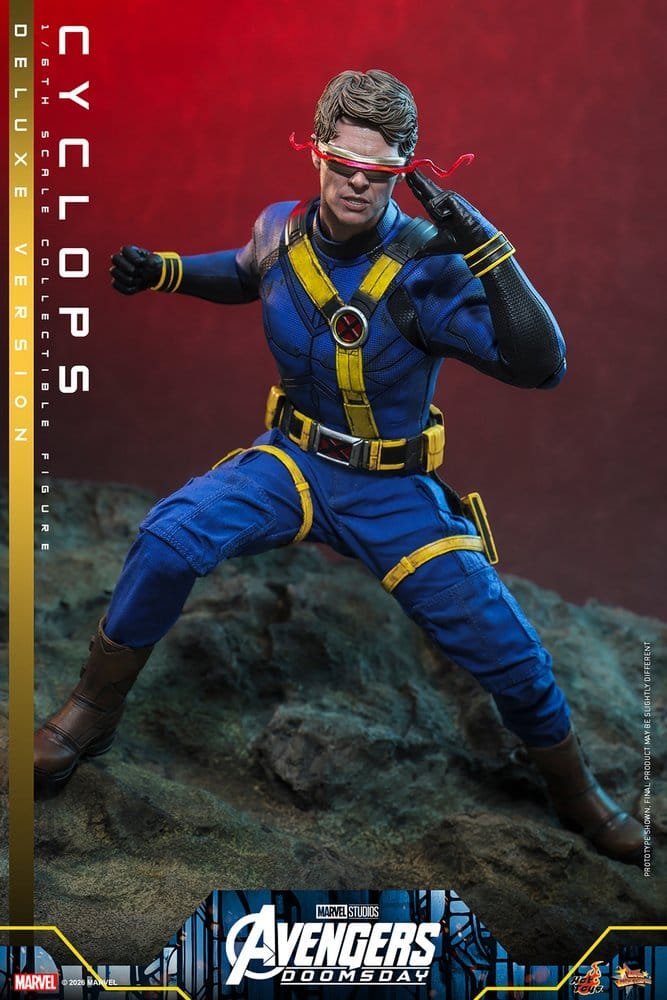 CYCLOPS (DELUXE VERSION) - AVENGERS: DOOMSDAY - MOVIE MASTERPIECE - 30CM - HOT TOYS - Imagen 10