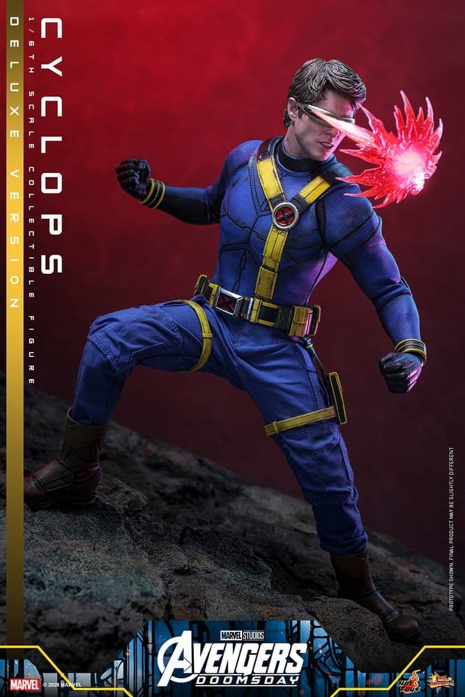CYCLOPS (DELUXE VERSION) - AVENGERS: DOOMSDAY - MOVIE MASTERPIECE - 30CM - HOT TOYS - Imagen 11