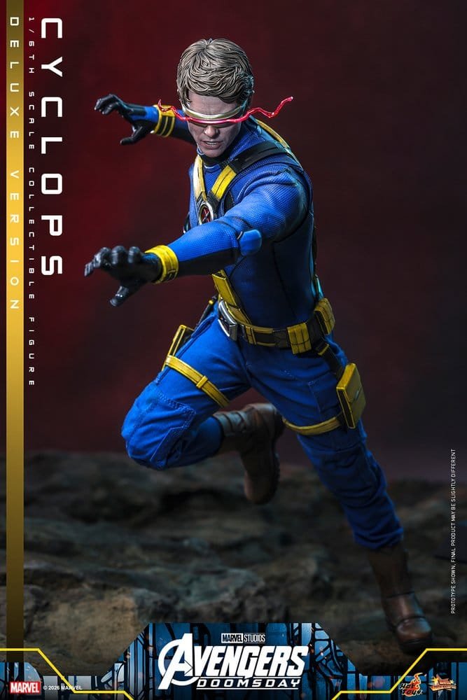 CYCLOPS (DELUXE VERSION) - AVENGERS: DOOMSDAY - MOVIE MASTERPIECE - 30CM - HOT TOYS - Imagen 12