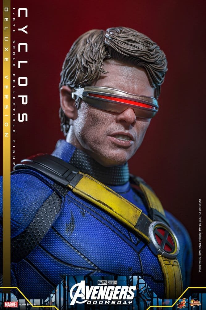 CYCLOPS (DELUXE VERSION) - AVENGERS: DOOMSDAY - MOVIE MASTERPIECE - 30CM - HOT TOYS - Imagen 15