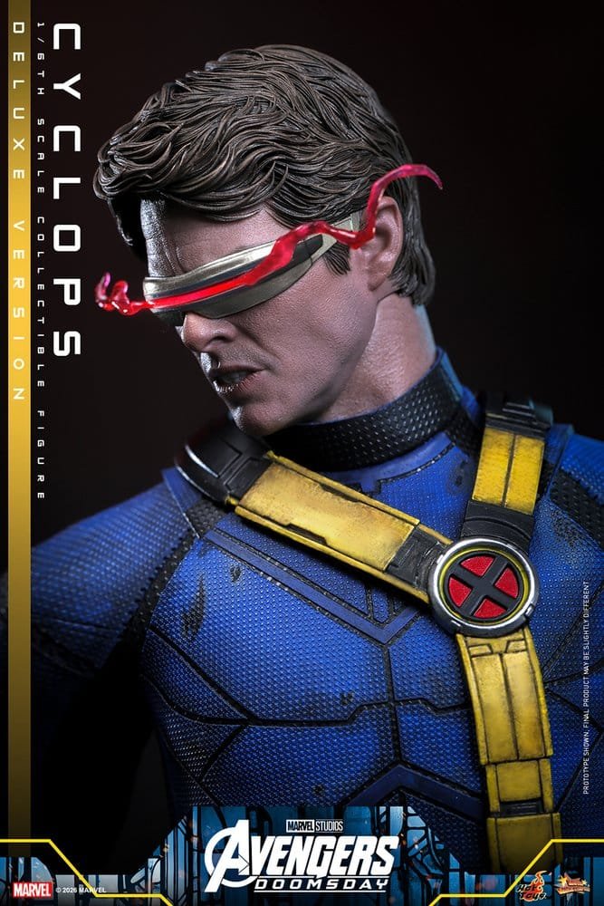 CYCLOPS (DELUXE VERSION) - AVENGERS: DOOMSDAY - MOVIE MASTERPIECE - 30CM - HOT TOYS - Imagen 16