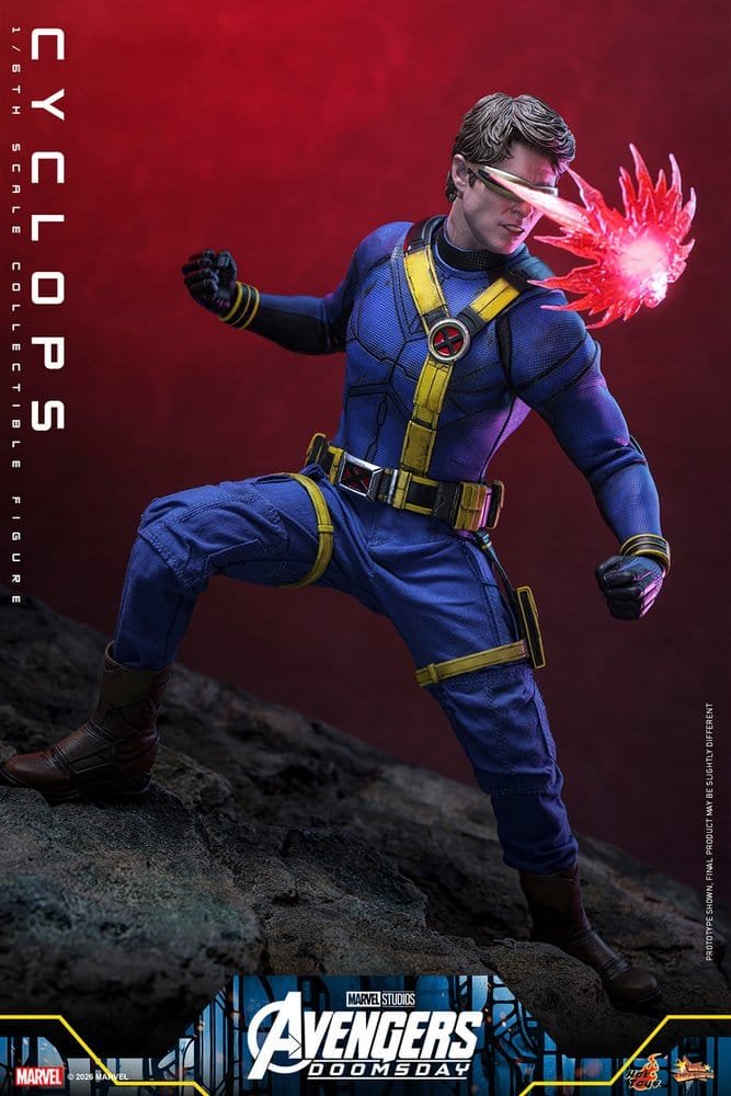 CYCLOPS - AVENGERS: DOOMSDAY - MOVIE MASTERPIECE - 30CM - HOT TOYS - Imagen 5