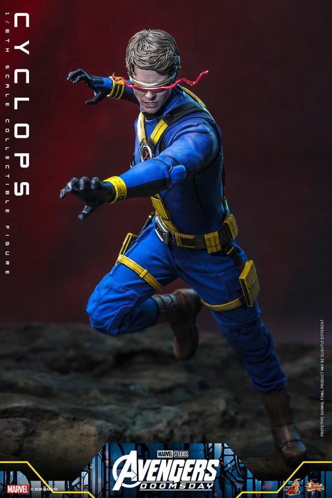 CYCLOPS - AVENGERS: DOOMSDAY - MOVIE MASTERPIECE - 30CM - HOT TOYS - Imagen 6