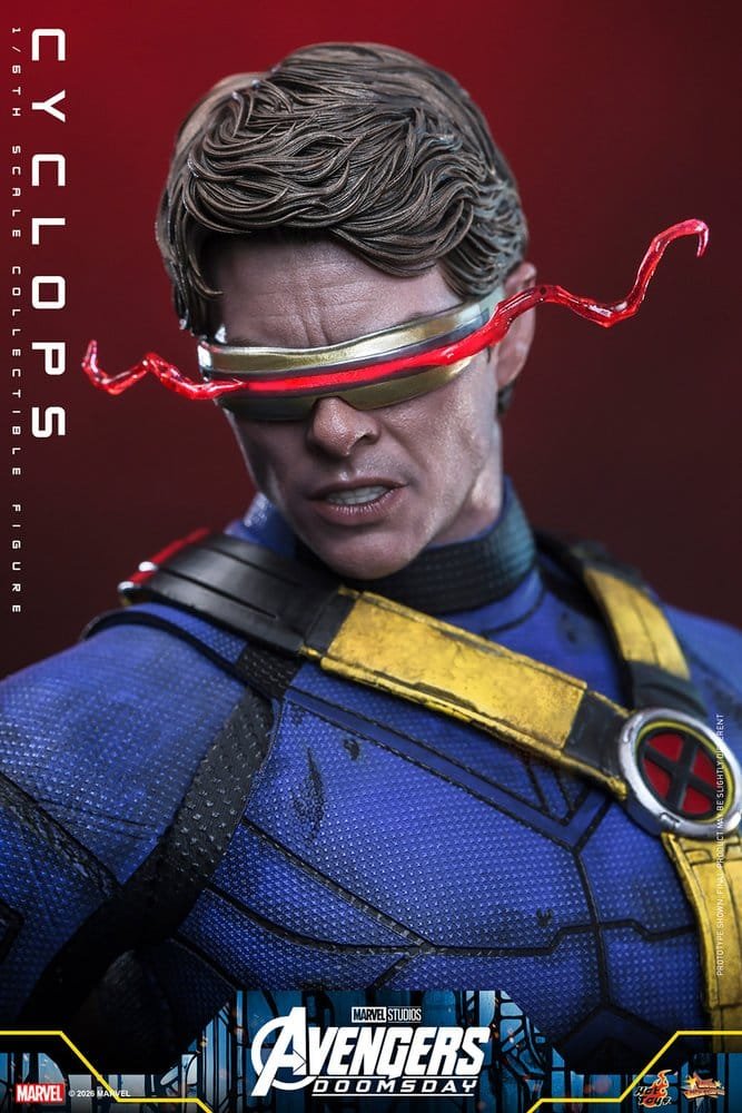 CYCLOPS - AVENGERS: DOOMSDAY - MOVIE MASTERPIECE - 30CM - HOT TOYS - Imagen 7