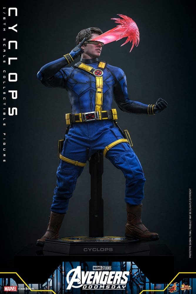 CYCLOPS - AVENGERS: DOOMSDAY - MOVIE MASTERPIECE - 30CM - HOT TOYS - Imagen 8
