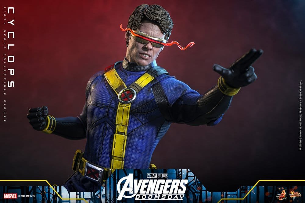 CYCLOPS - AVENGERS: DOOMSDAY - MOVIE MASTERPIECE - 30CM - HOT TOYS - Imagen 9