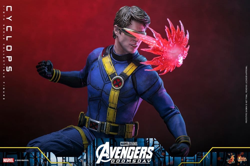CYCLOPS - AVENGERS: DOOMSDAY - MOVIE MASTERPIECE - 30CM - HOT TOYS - Imagen 10