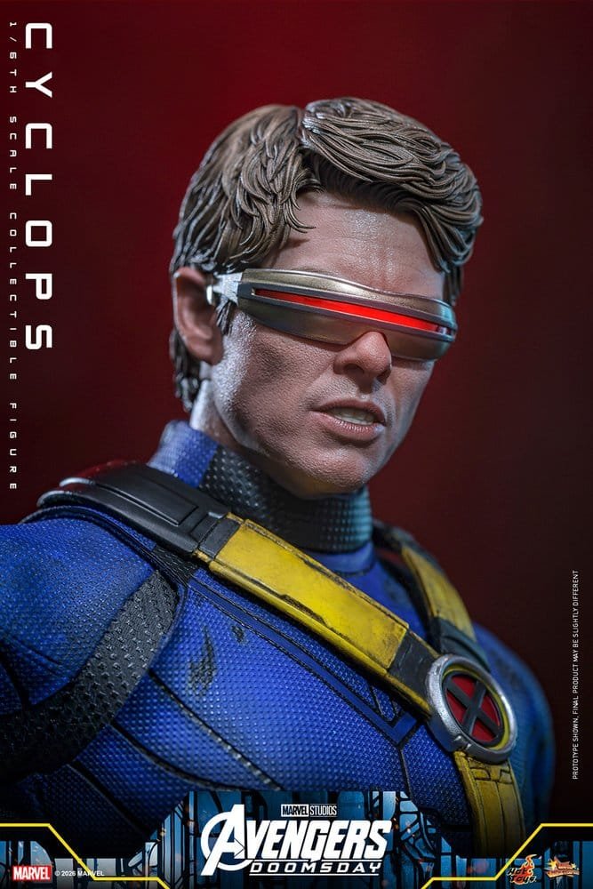 CYCLOPS - AVENGERS: DOOMSDAY - MOVIE MASTERPIECE - 30CM - HOT TOYS - Imagen 11