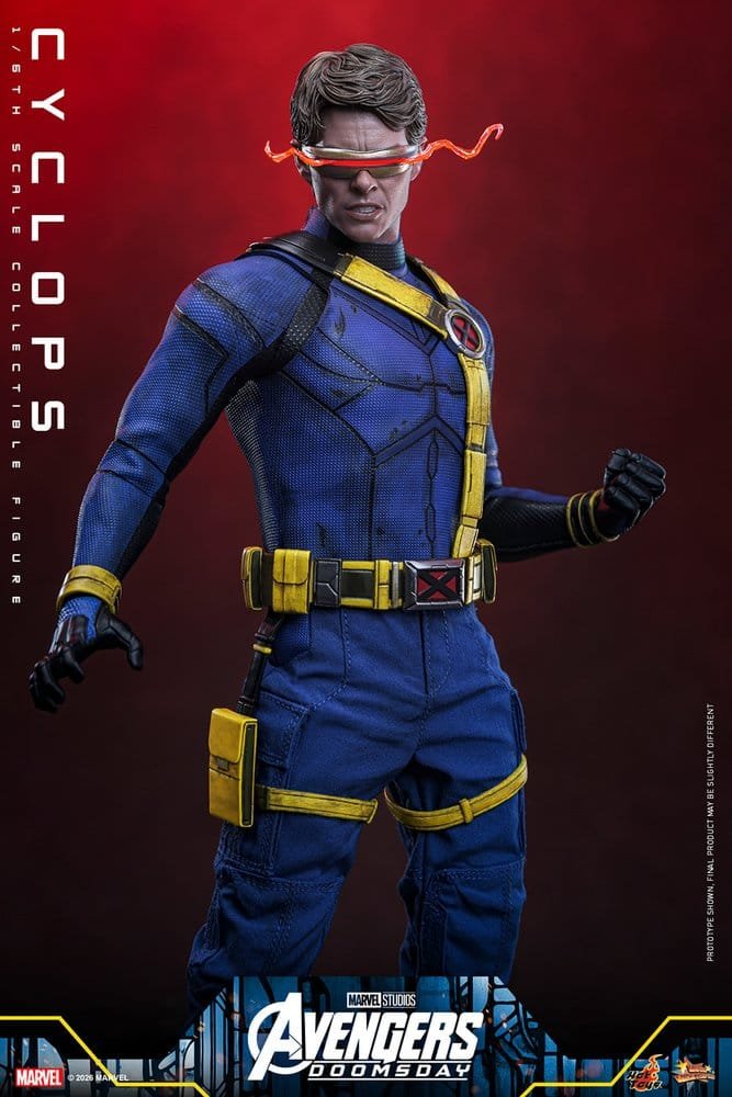 CYCLOPS - AVENGERS: DOOMSDAY - MOVIE MASTERPIECE - 30CM - HOT TOYS - Imagen 14