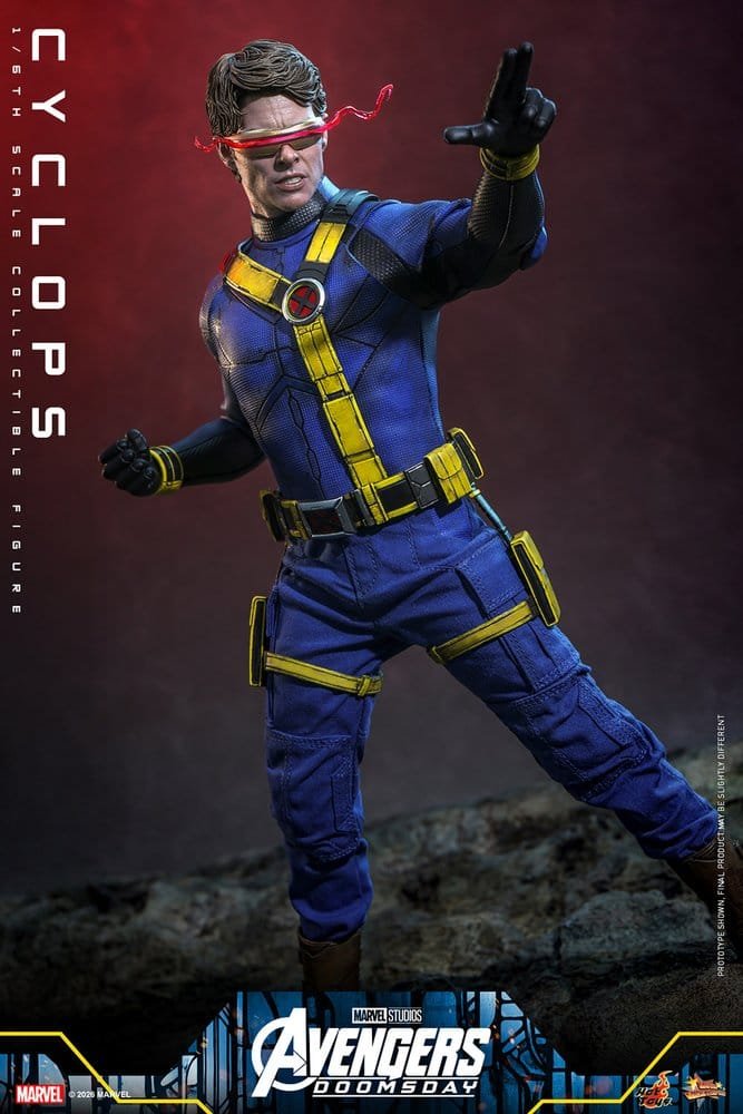 CYCLOPS - AVENGERS: DOOMSDAY - MOVIE MASTERPIECE - 30CM - HOT TOYS - Imagen 16