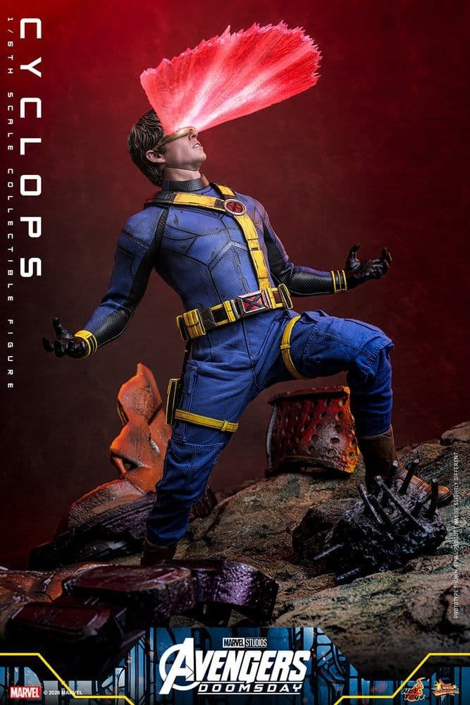 CYCLOPS - AVENGERS: DOOMSDAY - MOVIE MASTERPIECE - 30CM - HOT TOYS - Imagen 17