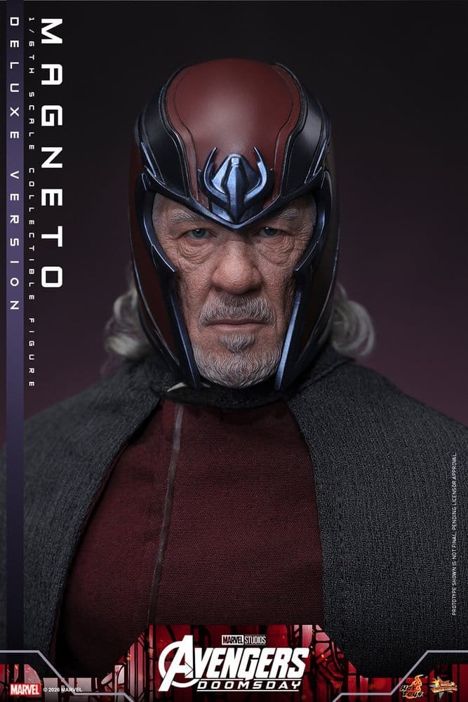 MAGNETO (DELUXE VERSION) - AVENGERS: DOOMSDAY - MOVIE MASTERPIECE - 30CM - HOT TOYS - Imagen 20