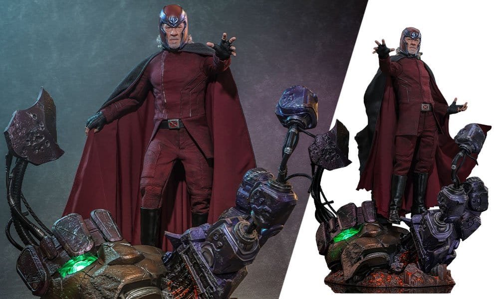 MAGNETO (DELUXE VERSION) - AVENGERS: DOOMSDAY - MOVIE MASTERPIECE - 30CM - HOT TOYS - Imagen 26