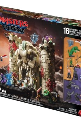 BRICK SHOP SET DE CONSTRUCCIÓN CASTLE GRAYSKULL – MASTERS OF THE UNIVERSE – MATTEL