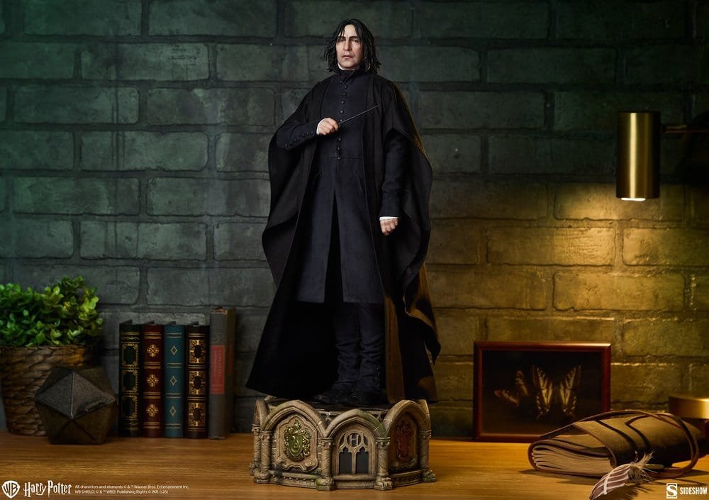 MIXED MEDIA SEVERUS SNAPE - HARRY POTTER - PREMIUM FORMAT - 51CM - SIDESHOW COLLECTIBLES - Imagen 2