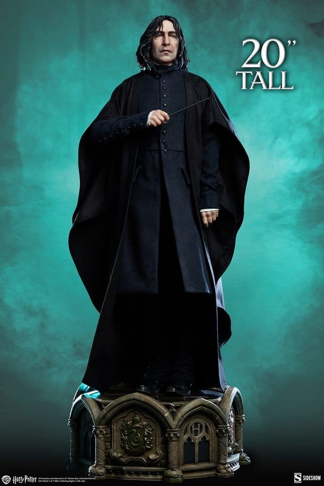 MIXED MEDIA SEVERUS SNAPE - HARRY POTTER - PREMIUM FORMAT - 51CM - SIDESHOW COLLECTIBLES - Imagen 4