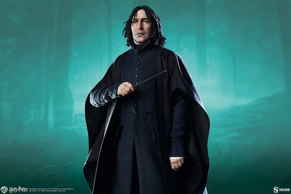 MIXED MEDIA SEVERUS SNAPE - HARRY POTTER - PREMIUM FORMAT - 51CM - SIDESHOW COLLECTIBLES - Imagen 5