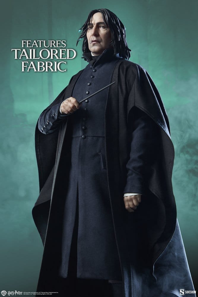 MIXED MEDIA SEVERUS SNAPE - HARRY POTTER - PREMIUM FORMAT - 51CM - SIDESHOW COLLECTIBLES - Imagen 6