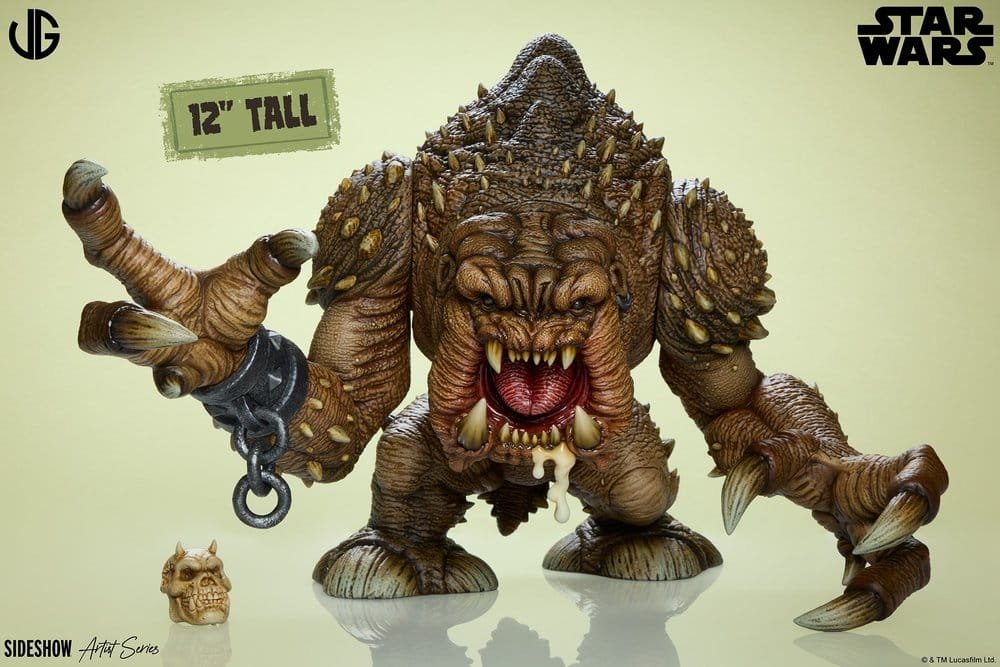 DESIGNER COLLECTIBLE RANCOR - STAR WARS - STATUE - 31CM - SIDESHOW COLLECTIBLES - Imagen 7