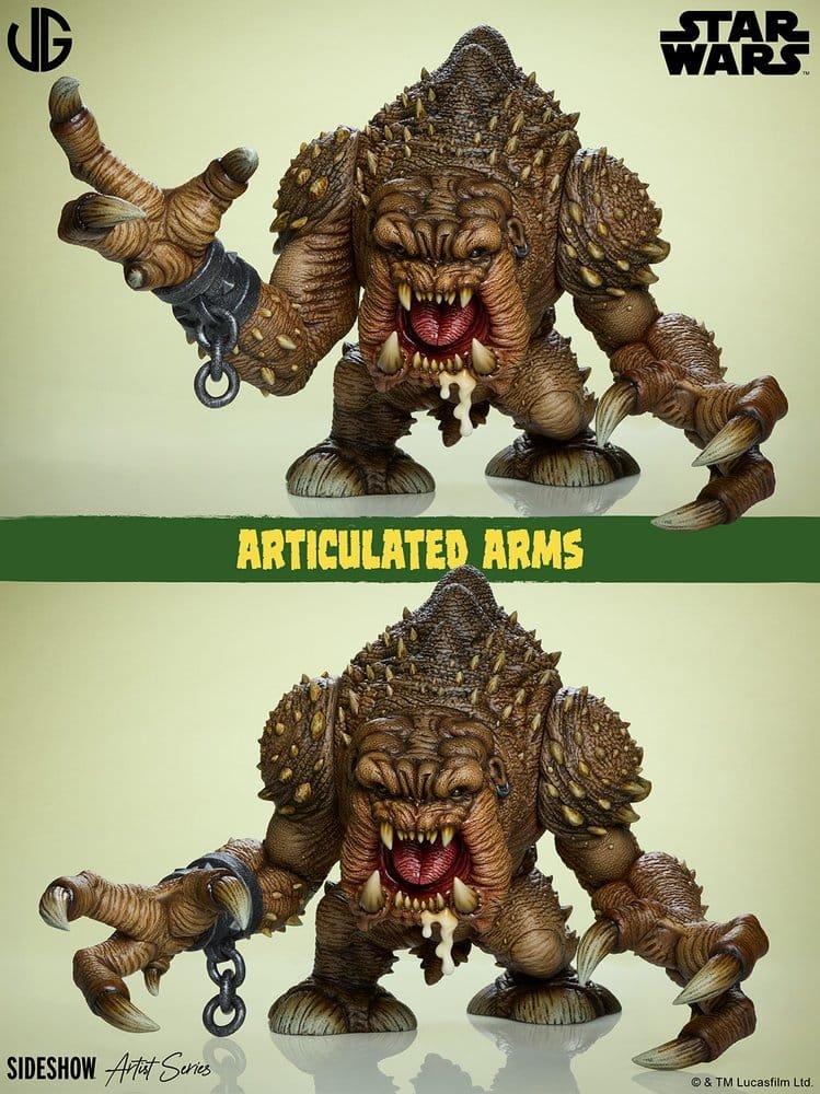 DESIGNER COLLECTIBLE RANCOR - STAR WARS - STATUE - 31CM - SIDESHOW COLLECTIBLES